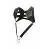 MOB Eroticwear Harnais Top Cockring Dngeon Camouflage